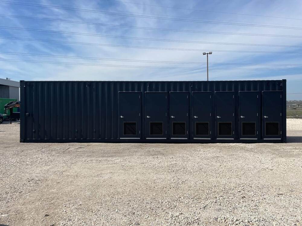 Container Restrooms exterior