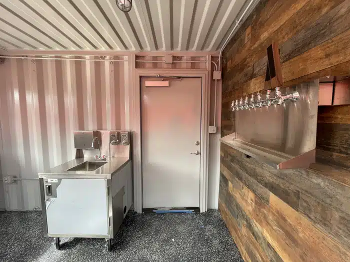 NBC 20 ft Container Bar - Premium exterior