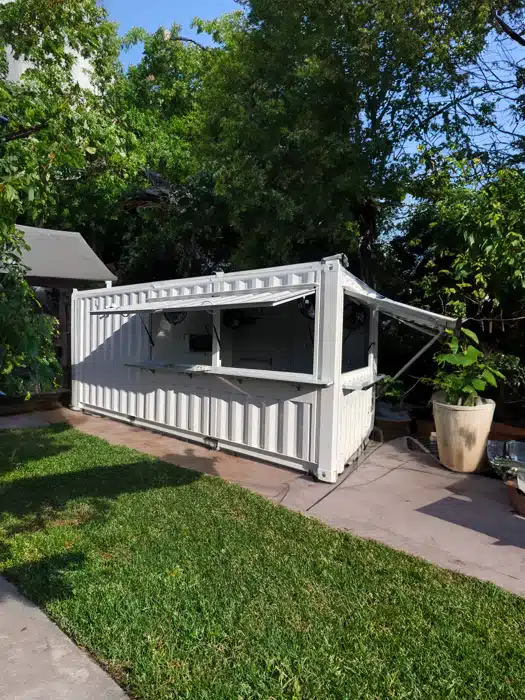 NBC 20 ft Container Bar - Standard exterior