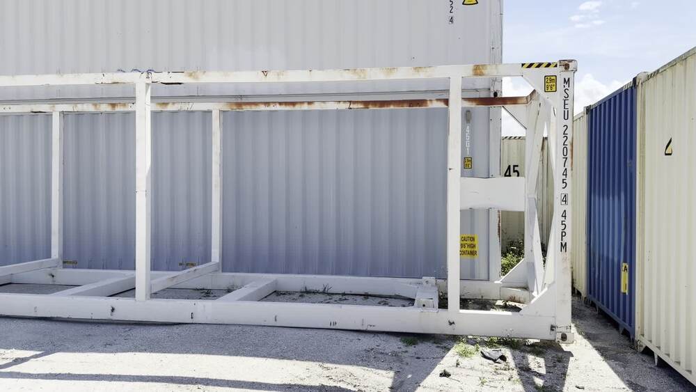 White Container Frames | $6,875 Each
