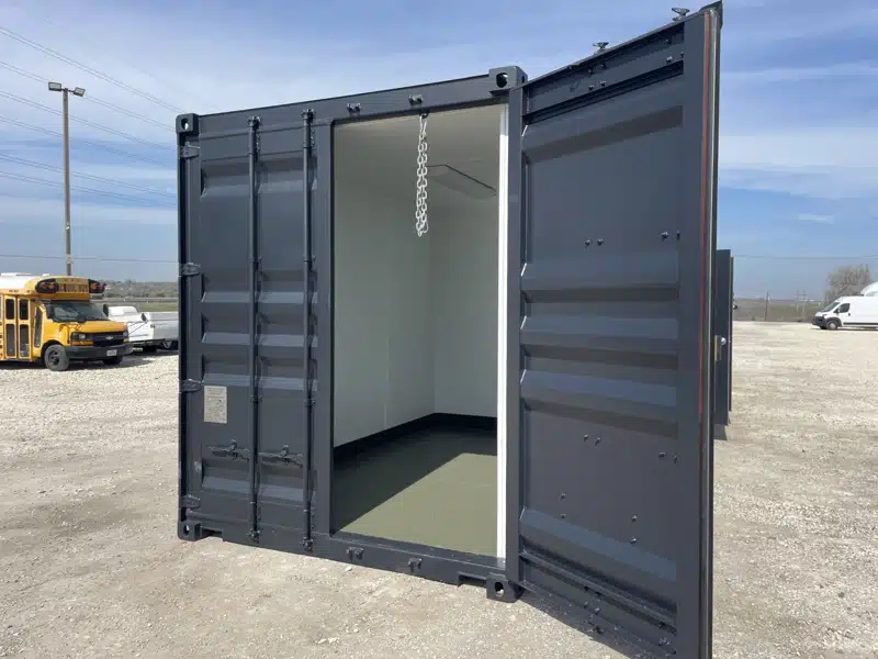 40 ft Container Bathroom with Storage