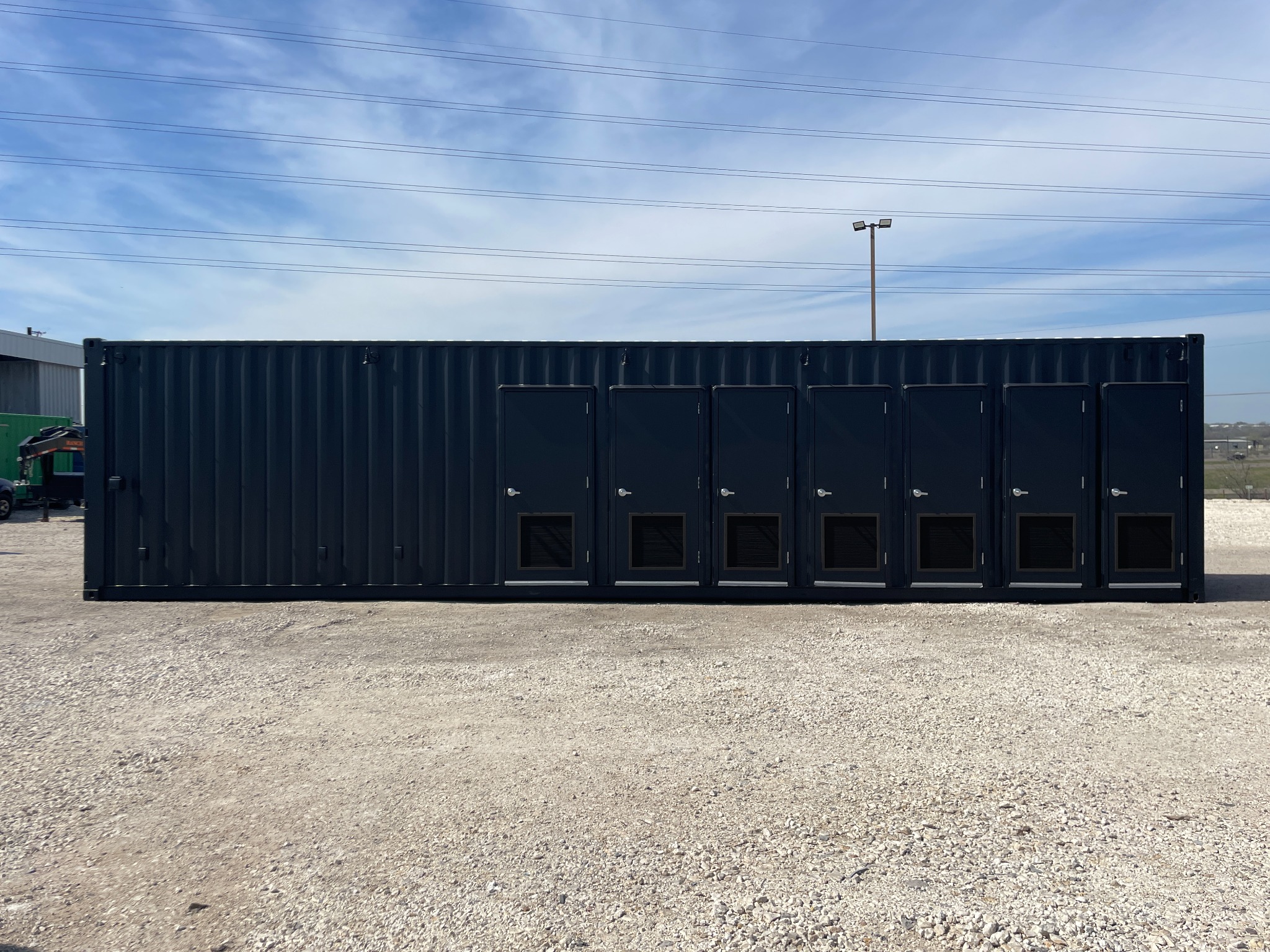 Container Restrooms exterior